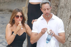 Sofía Vergara y Justin Saliman