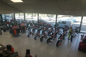 Indalmar Motor tiene la mayor exposición de motos de Almería