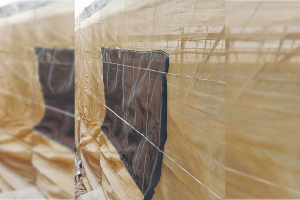 Daños en un invernadero.