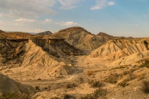 Imagen de archivo del desierto de Tabernas