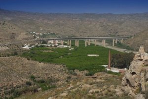 Vista panorámica de Santa Fe de Mondújar