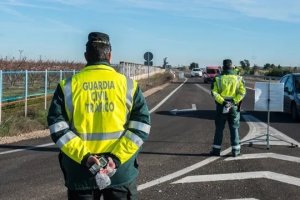 Imagen de archivo de un control de la Guardia Civil.