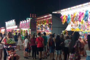 Puestos en la Feria de Almería 2022.