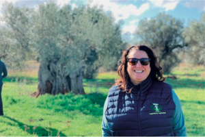 Mar Verdejo en el Olivar de Góchar (Sorbas). FOTO EL AFA.