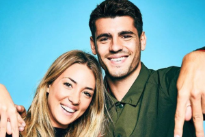 Alice Campello y Álvaro Morata