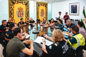 Reunión Junta Local Seguridad Feria 2024.