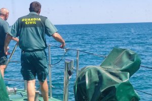 Imagen de archivo de una actuación de la Guardia Civil.