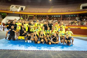 La Plaza de Toros de Roquetas de Mar es uno de los epicentros del deporte durante estos días.