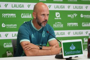 José Alberto, entrenador del Racing de Santander.