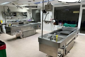 Dependencias forenses de un Instituto de Medicina Legal de Andalucía.