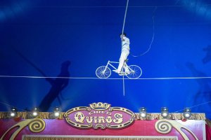 Espectáculo del Gran Circo Quirós.