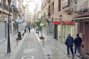 La calle Méndez Núñez, la calle en la que abrirá esta tienda de ropa.