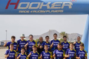 Nuevo hito del rugby almeriense: URA Costaleños, subcampeón de las Series Nacionales de playa 2024. FOTO: Javier Pascual