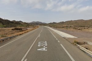 Carretera en la que ocurrió el siniestro.