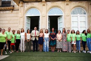 La consejera de Desarrollo Educativo y FP, María del Carmen Castillo, inaugura el curso escolar del primer ciclo de infantil.
