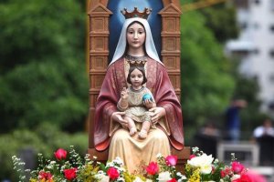 Imagen de Nuestra Señora de Coromoto.