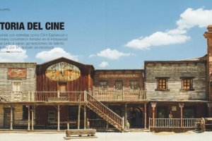 Portada del reportaje de la revista de Iberia.