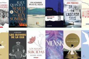 Collage de portadas de los doce libros recomendados.