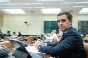 Miguel Ángel Castellón, vicesecretario general del PP de Almería y senador.