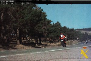 Archivo de la motocicleta enviada por la Guardia Civil.