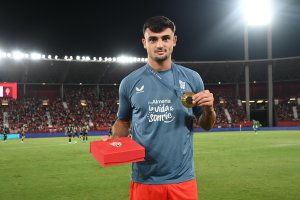 Marc Pubill, con el oro olímpico de París 2024.