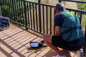 La Guardia Civil analiza las pruebas.