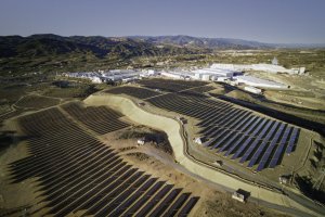 Instalación fotovoltaica en la provincia.
