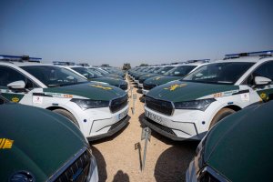 Škoda Enyaq 85x, ofrece una potencia máxima de 286 caballos y una autonomía de más de 500 kilómetros