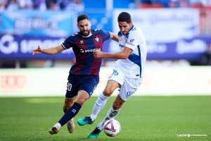 Antonio Puertas firmó un gran partido ante el Tenerife.