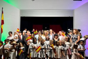 Recreación histórica de Los Gallardos por su centenario.