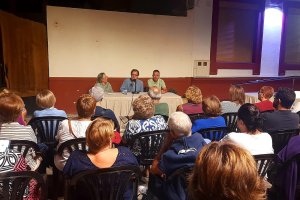 Paqui Soler, José María Ridao y el alcalde Pedro Ridao.