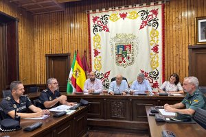 Junta Local de Seguridad en Huércal-Overa.