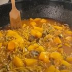 Uno de los arroces elaborados por la cocinera almeriense.
