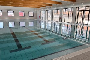 Así es la piscina cubierta del nuevo centro deportivo.