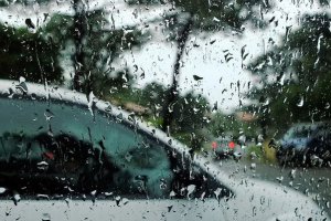 Imagen de archivo de precipitaciones en Almería.