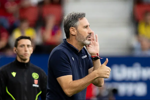 Vicente Moreno vuelve a disfrutar del fútbol con Osasuna.