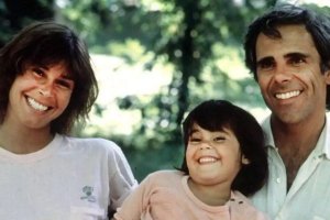 Merry, Jimmy y su hija Leticia en los tiempos felices.