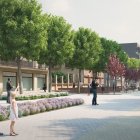 Vista del diseño realizado para el Paseo de Almería