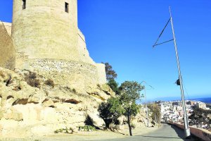 Entorno de la Alcazaba de Almería.