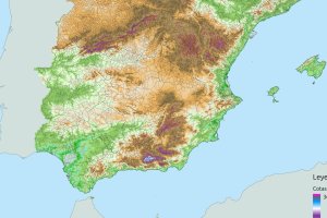 Modelo digital del terreno. @eforestal