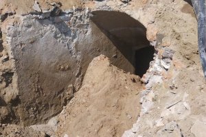 Imagen de la entrada a los refugios compartida por ASAFAL en sus redes sociales.