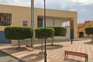 La iglesia de San Juan Bautista, lugar desde el que se emitirá la misa del obispo.