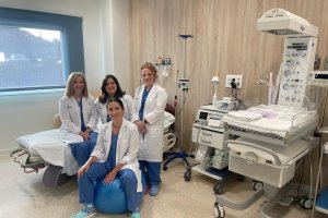 Matronas en paritorios nuevos.