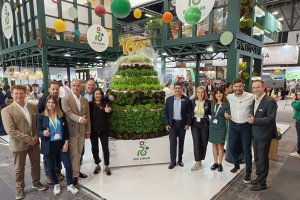 Equipo de Rijk Zwaan Ibérica en el stand ubicado en Fruit Attraction.