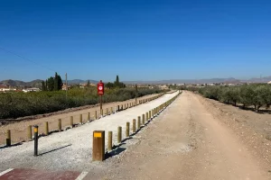 La vía Verde del Almanzora se ubica en la actualidad siguiendo el antiguo trazado del tren.
