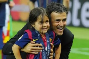 Luis Enrique y Xana