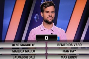 El joven cuevano durante su participación ayer en el programa.