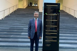 Juan Francisco Pérez Gálvez, catedrático de Derecho Administrativo de la Universidad de Almería y uno de los organizadores del simposio.