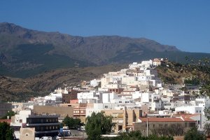 Vista general de Abla, donde se elegirá el mejor vino "de la casa" provincial
