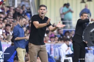 Antonio Hidalgo, en El Alcoraz.